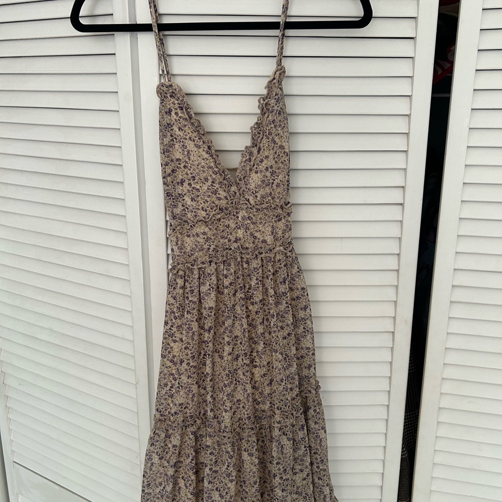 Floral Print Women's Dress